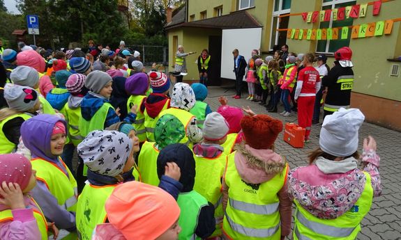 Happening profilaktyczny „Ostrożniś w akcji”