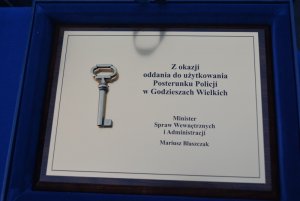 Uroczyste otwarcie posterunków