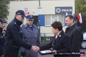 Uroczyste otwarcie posterunków