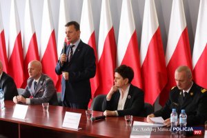 Uroczyste otwarcie posterunków