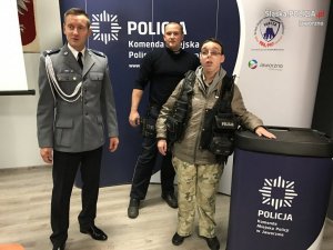 Policjanci spełnili marzenie niepełnosprawnego Gabriela