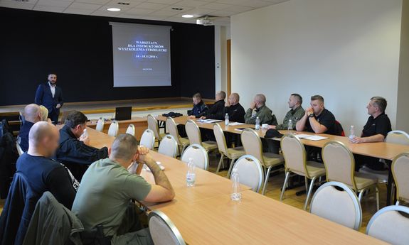 Warsztaty dla instruktorów wyszkolenia strzeleckiego szkól Policji