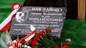 Dąb Pamięci aspiranta Klechamera