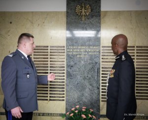 Wizyta przedstawicieli delegacji ugandyjskiej w Komendzie Głównej Policji