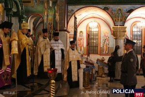 Centralne prawosławne obchody święta patrona Policji