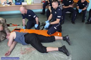 Dolnośląscy policjanci ukończyli kurs kwalifikowanej pierwszej pomocy