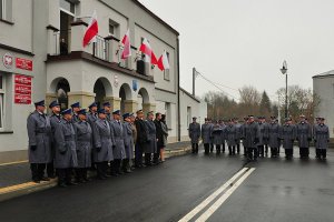 Uroczyste otwarcie posterunków Policji w Korczynie i Wiśniowej