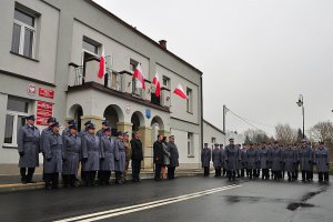 Uroczyste otwarcie posterunków Policji w Korczynie i Wiśniowej