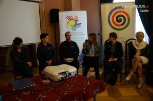 Żywieccy policjanci na konferencji „Nie daj się przemocy!”