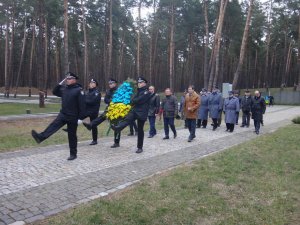 Uroczystości na Polskim Cmentarzu Wojennym w Kijowie-Bykowni