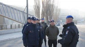 Delegacja z Komendy Głównej Policji ze świąteczną wizytą u polskich policjantów w Kosowie