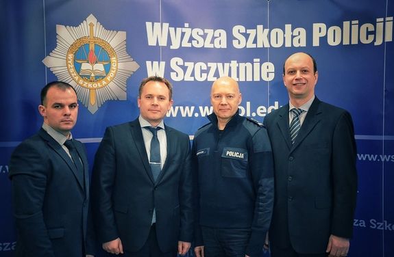 Wizyta przedstawicieli MSW Republiki Litwy oraz Litewskiej Szkoły Policji w Wyższej Szkole Policji w Szczytnie