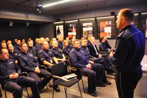 Warsztaty dla policjantów w Muzeum Polaków Ratujących Żydów podczas II wojny światowej im. Rodziny Ulmów w Markowej