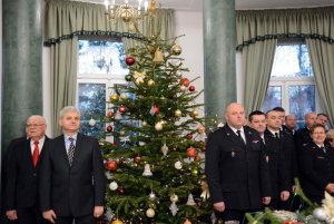 Spotkanie wigilijne służb mundurowych