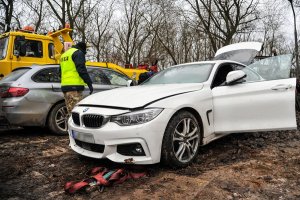 Dwa skradzione BMW warte pół miliona złotych w rękach policjantów