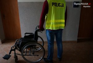 Odzyskany skradziony wózek inwalidzki