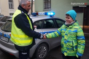 Sosnowieccy policjanci spełnili marzenie 10-letniego Kacpra, cierpiącego na przewlekłą chorobę, którego marzeniem było wcielić się na jeden dzień w rolę policjanta