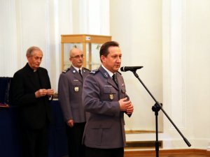 Spotkanie wigilijne z podopiecznymi Fundacji Pomocy Wdowom i Sierotom Po Poległych Policjantach