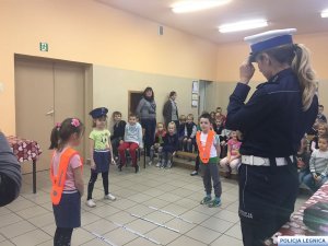 Działania policjantów pn. „Bądź widoczny na drodze&quot;