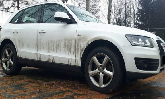 Policjanci odzyskali audi Q5 skradzione na terenie Włoch