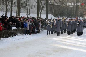 Ślubowanie nowo przyjętych policjantów