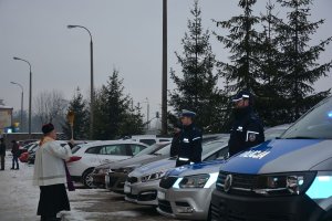 4 nowe radiowozy w suwalskiej komendzie