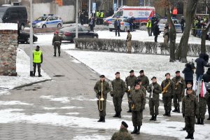 Lubuska Policja zabezpieczała wizytę Premier RP w Żaganiu