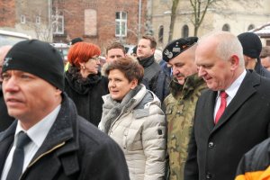 Lubuska Policja zabezpieczała wizytę Premier RP w Żaganiu