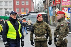 Lubuska Policja zabezpieczała wizytę Premier RP w Żaganiu