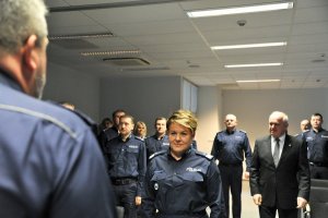 odprawa lubiskiej policji