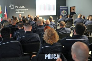 odprawa lubiskiej policji