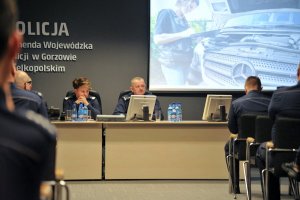 odprawa lubiskiej policji
