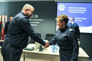 odprawa lubiskiej policji