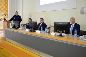 Odprawa podsumowująca wyniki pracy podlaskiej Policji za rok 2016