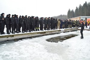 wspólne szkolenie policjantów i strażaków