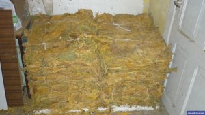 Policjanci zabezpieczyli blisko 700 kg suszu tytoniowego i prawie 80 kg krajanki