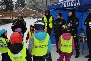 Przemyscy policjanci na stoku o bezpieczeństwie