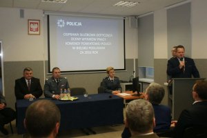 Bielscy policjanci podsumowali miniony rok