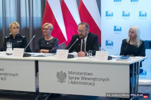 Uczestnicy  Ogólnopolskiej Konferencji „Dzielnicowy bliżej nas”