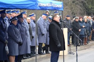 uroczystość otwarcia Posterunku Policji w Piątnicy