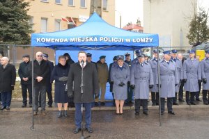 uroczystość otwarcia Posterunku Policji w Piątnicy