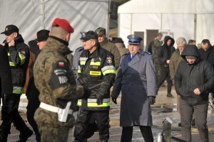 Policjanci zabezpieczali wizytę Prezydenta RP