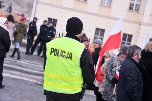 Policjanci zabezpieczali wizytę Prezydenta RP