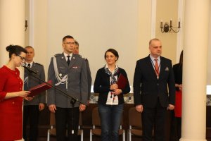 Uroczystość wyróżnienia policjantów &quot;Za opiekę nad zabytkami&quot;