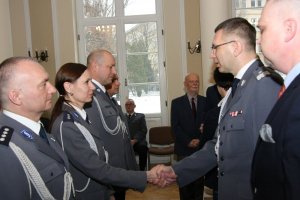 Uroczystość wyróżnienia policjantów &quot;Za opiekę nad zabytkami&quot;