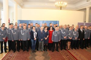 Uroczystość wyróżnienia policjantów &quot;Za opiekę nad zabytkami&quot;