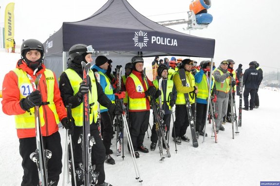 Najlepszy policyjny narciarz Warmii i Mazur pracuje WSPOL