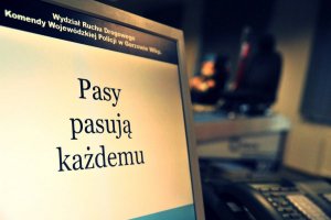 „Pasy pasują każdemu”- konferencja prasowa Lubuskiej Policji