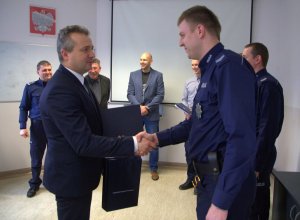 Ratownicy medyczni nagrodzeni przez Komendanta Miejskiego Policji w Bydgoszczy oraz Wojewodę Kujawsko - Pomorskiego