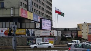 Krajowa Mapa Zagrożeń Bezpieczeństwa na telebimach